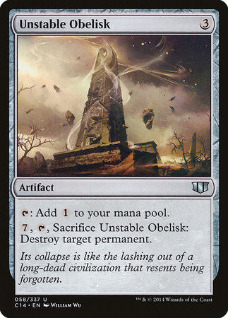 Unstable Obelisk [Commander 2014]