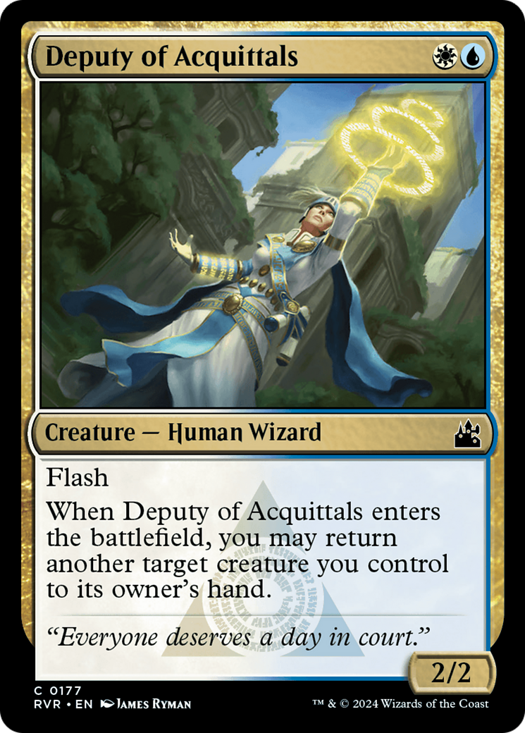 Deputy of Acquittals [Ravnica Remastered] | Event Horizon Hobbies CA