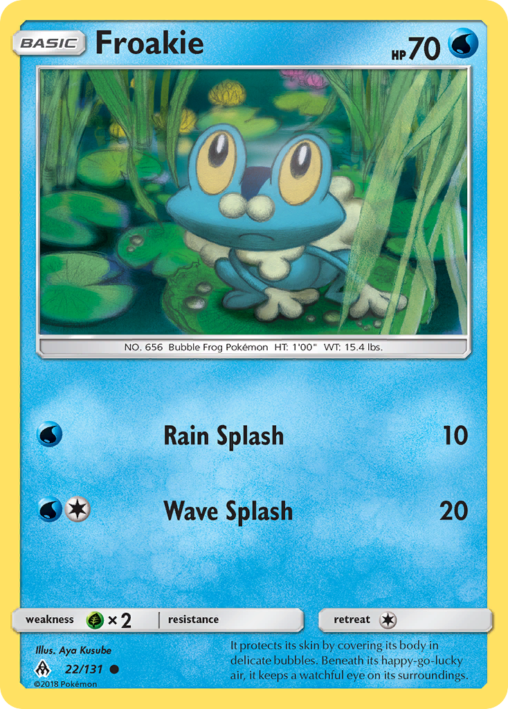 Froakie (22/131) [Sun & Moon: Forbidden Light] | Event Horizon Hobbies CA