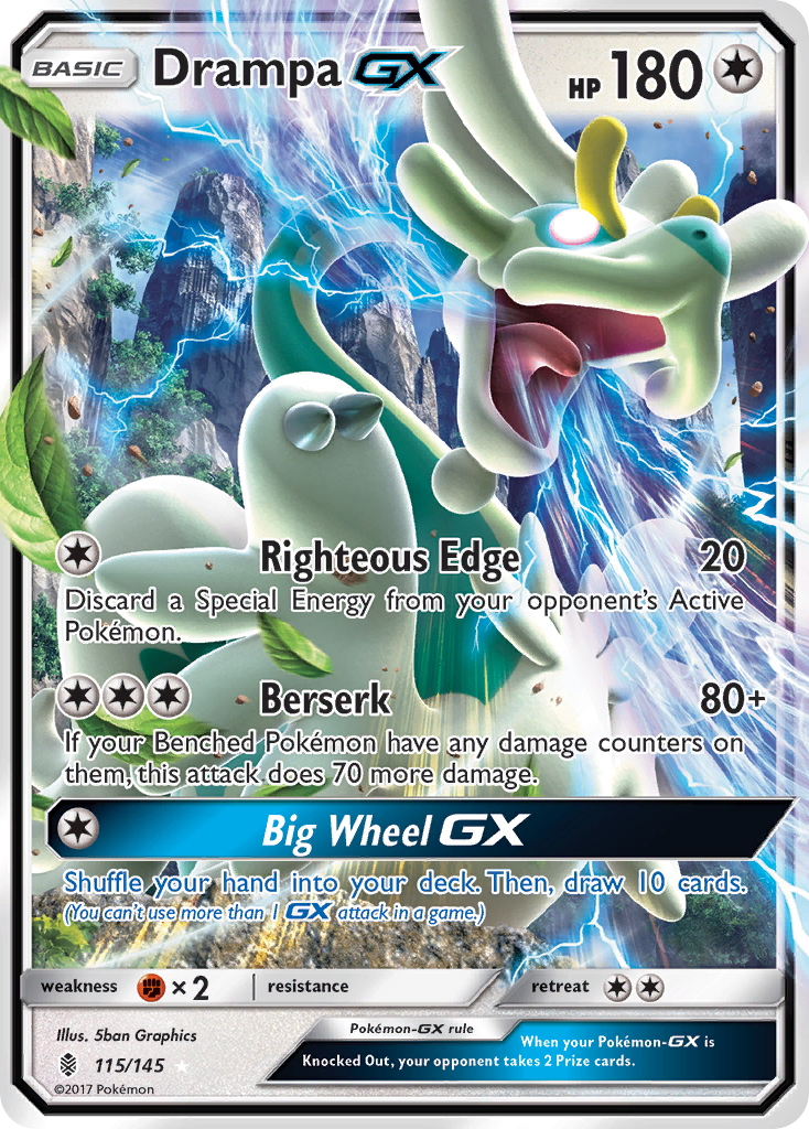 Drampa GX (115/145) [Sun & Moon: Guardians Rising] | Event Horizon Hobbies CA