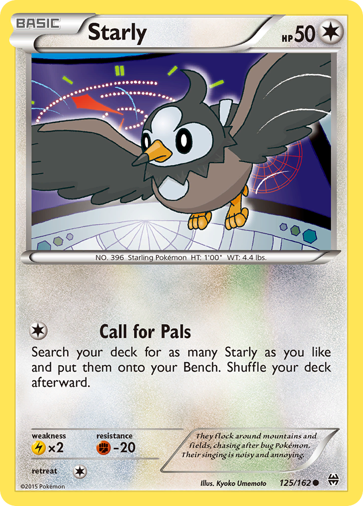 Starly (125/162) [XY: BREAKthrough] | Event Horizon Hobbies CA