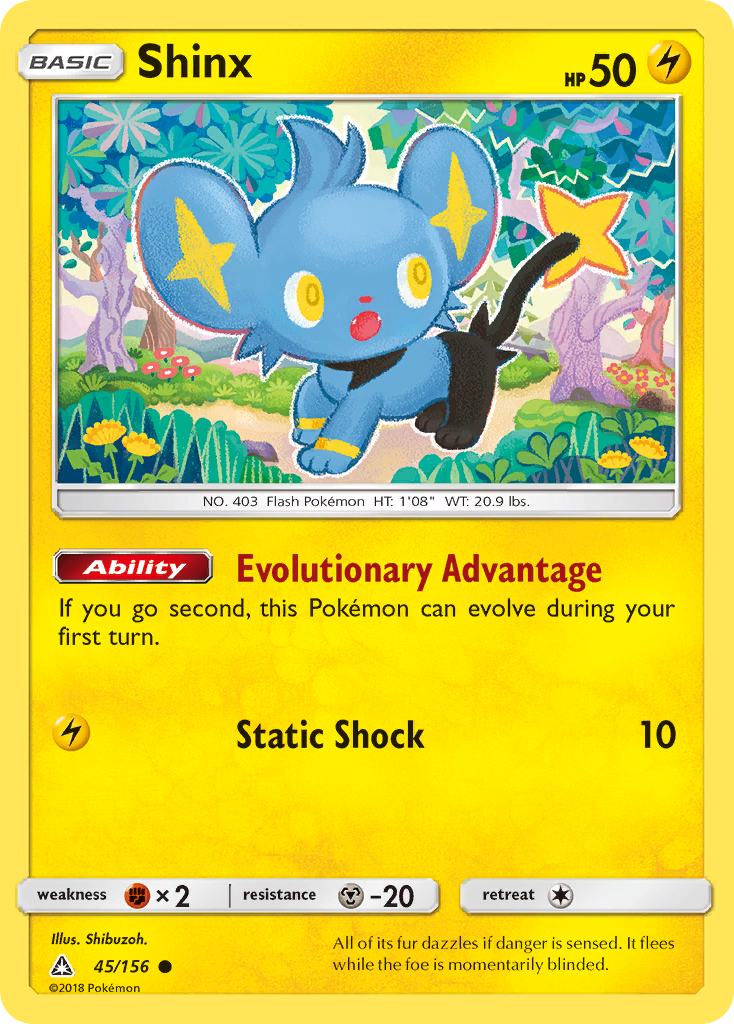 Shinx (45/156) [Sun & Moon: Ultra Prism] | Event Horizon Hobbies CA