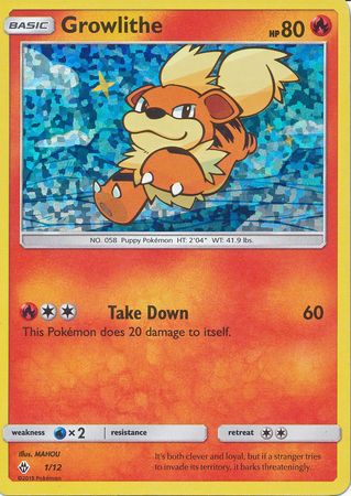 Growlithe (1/12) [McDonald's Promos: 2018 Collection] | Event Horizon Hobbies CA