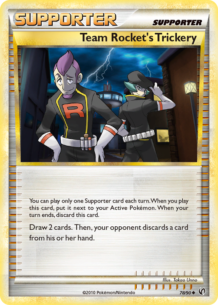 Team Rocket's Trickery (78/90) [HeartGold & SoulSilver: Undaunted] | Event Horizon Hobbies CA