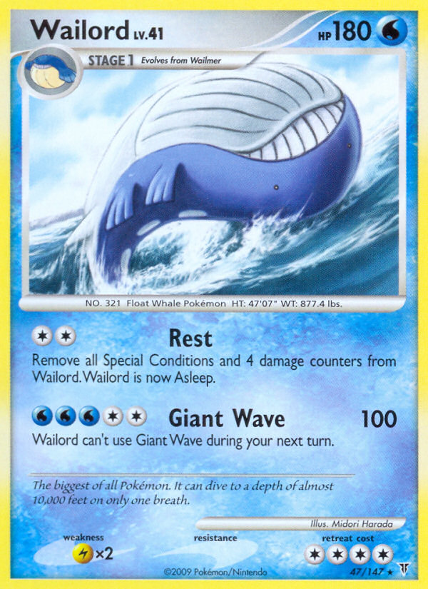 Wailord (47/147) [Platinum: Supreme Victors] | Event Horizon Hobbies CA