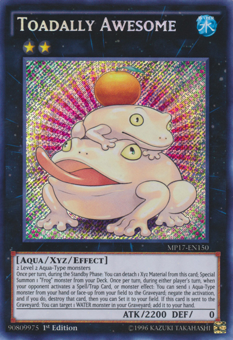 Toadally Awesome [MP17-EN150] Secret Rare | Event Horizon Hobbies CA