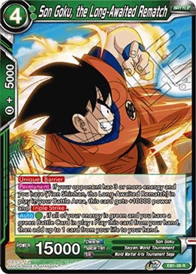 Son Goku, the Long-Awaited Rematch (EB1-026) [Battle Evolution Booster] | Event Horizon Hobbies CA