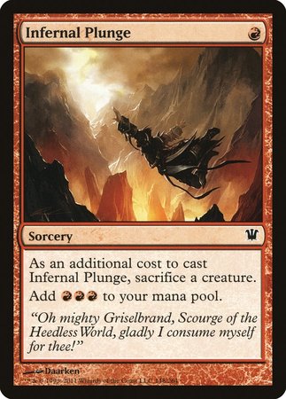 Infernal Plunge [Innistrad] | Event Horizon Hobbies CA