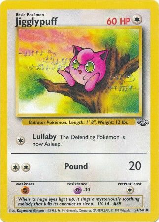 Jigglypuff (54/64) [Jungle Unlimited] | Event Horizon Hobbies CA