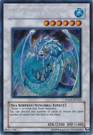 Brionac, Dragon of the Ice Barrier [HA01-EN022] Secret Rare | Event Horizon Hobbies CA