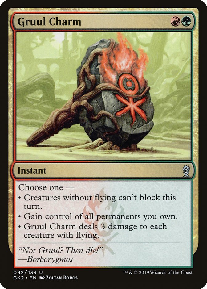 Gruul Charm [Ravnica Allegiance Guild Kit] | Event Horizon Hobbies CA