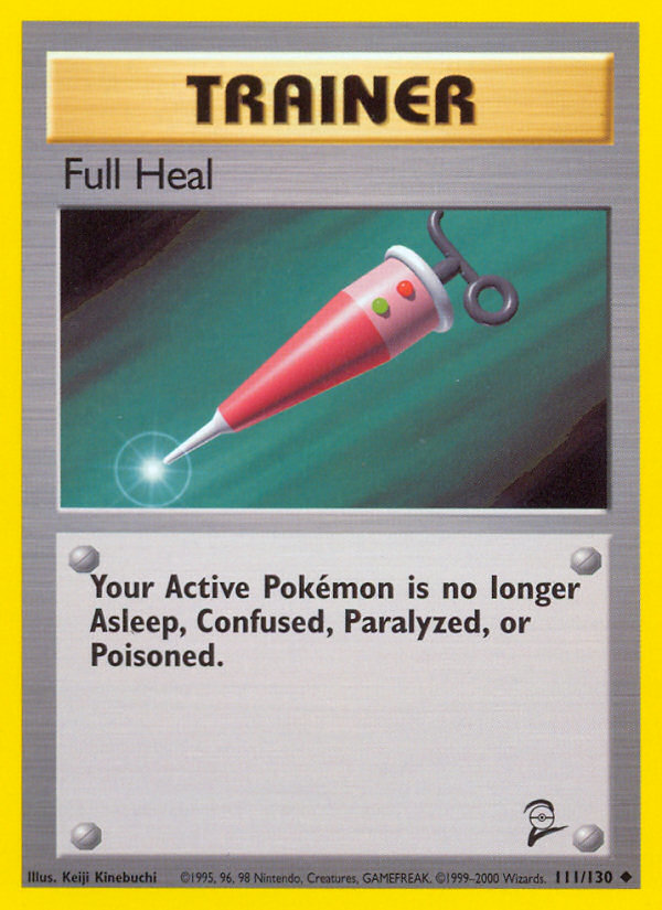 Full Heal (111/130) [Base Set 2] | Event Horizon Hobbies CA