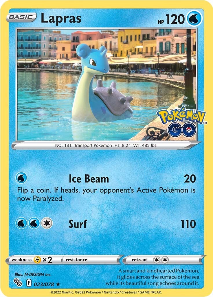 Lapras (023/078) [Pokémon GO] | Event Horizon Hobbies CA