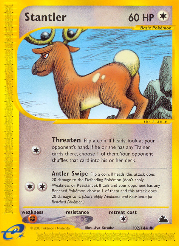 Stantler (102/144) [Skyridge] | Event Horizon Hobbies CA