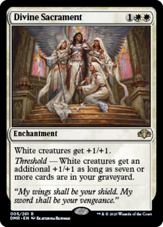 Divine Sacrament [Dominaria Remastered] | Event Horizon Hobbies CA