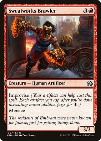 Sweatworks Brawler [Aether Revolt] | Event Horizon Hobbies CA