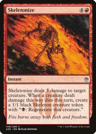 Skeletonize [Masters 25]