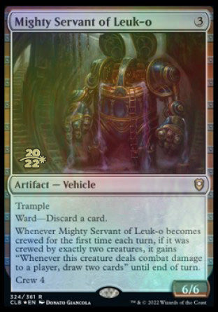 Mighty Servant of Leuk-o [Commander Legends: Battle for Baldur's Gate Prerelease Promos] | Event Horizon Hobbies CA