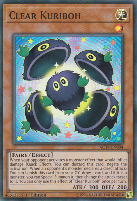 Clear Kuriboh [AC19-EN004] Super Rare | Event Horizon Hobbies CA