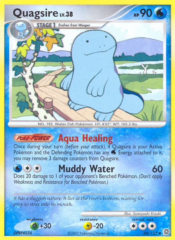 Quagsire (60/132) [Diamond & Pearl: Secret Wonders] | Event Horizon Hobbies CA