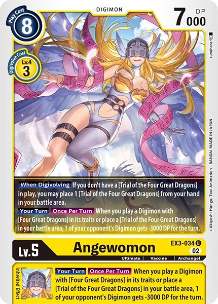 Angewomon [EX3-034] [Revision Pack Cards] | Event Horizon Hobbies CA