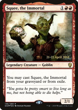 Squee, the Immortal [Dominaria Promos] | Event Horizon Hobbies CA