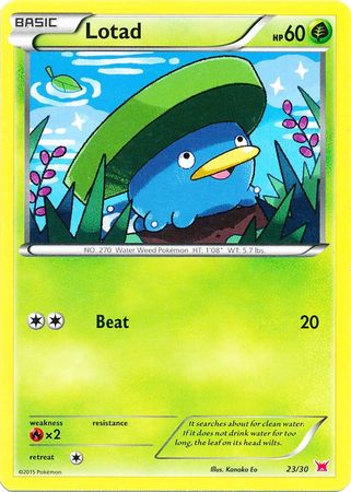 Lotad (23/30) [XY: Trainer Kit 2 - Latias] | Event Horizon Hobbies CA