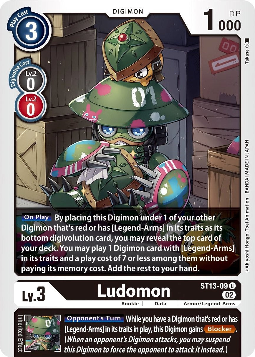 Ludomon [ST13-09] [Starter Deck: Ragnaloardmon] | Event Horizon Hobbies CA