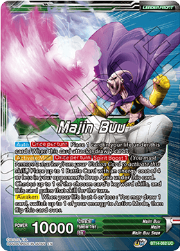 Majin Buu // Majin Buu, Unadulterated Might (BT14-062) [Cross Spirits] | Event Horizon Hobbies CA