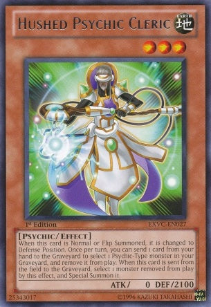 Hushed Psychic Cleric [EXVC-EN027] Rare | Event Horizon Hobbies CA