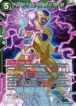 Golden Frieza, Pinnacle of the Clan (Rare) (BT13-076) [Supreme Rivalry] | Event Horizon Hobbies CA