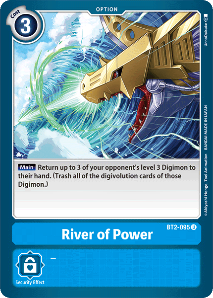 River of Power [BT2-095] [Release Special Booster Ver.1.0] | Event Horizon Hobbies CA