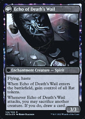 Tribute to Horobi // Echo of Death's Wail [Kamigawa: Neon Dynasty Prerelease Promos] | Event Horizon Hobbies CA