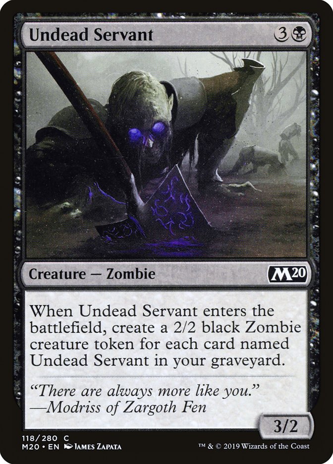 Undead Servant [Core Set 2020] | Event Horizon Hobbies CA