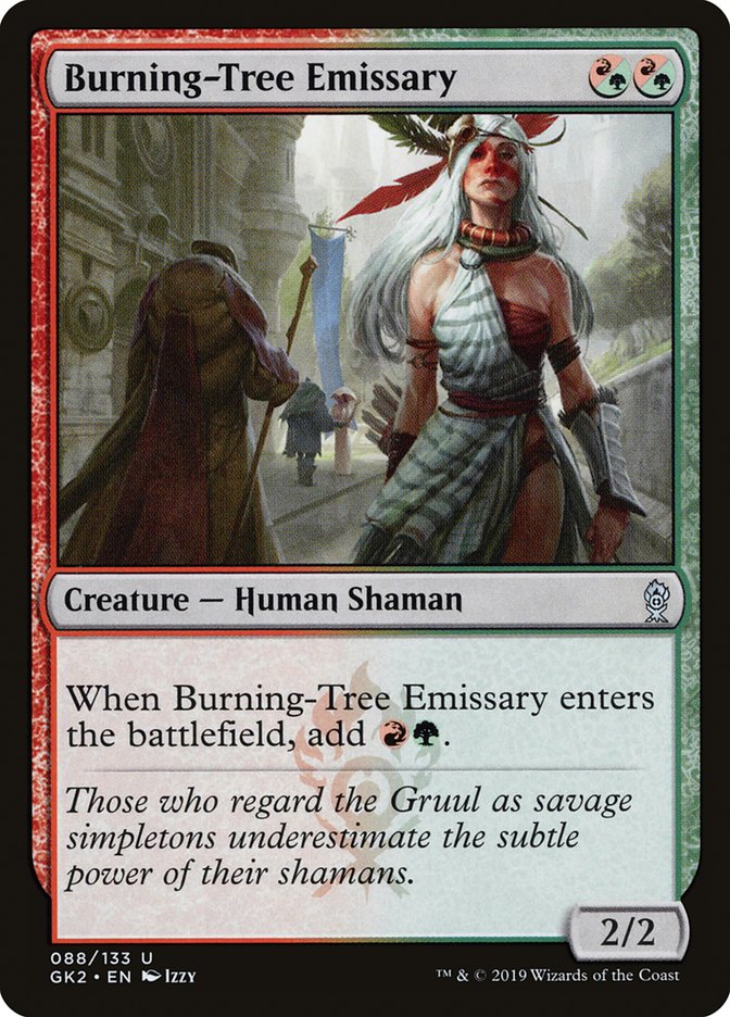 Burning-Tree Emissary [Ravnica Allegiance Guild Kit] | Event Horizon Hobbies CA