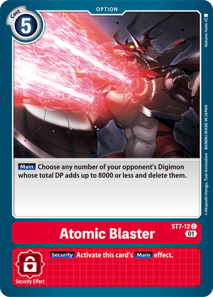 Atomic Blaster [ST7-12] [Starter Deck: Gallantmon] | Event Horizon Hobbies CA