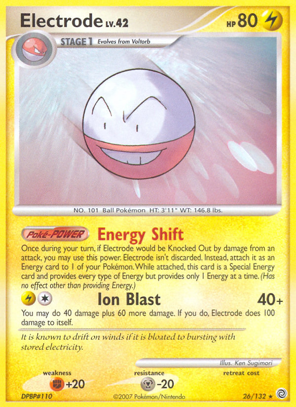 Electrode (26/132) [Diamond & Pearl: Secret Wonders] | Event Horizon Hobbies CA