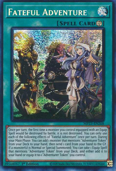 Fateful Adventure [MP23-EN268] Prismatic Secret Rare | Event Horizon Hobbies CA