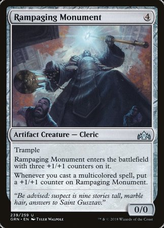 Rampaging Monument [Guilds of Ravnica] | Event Horizon Hobbies CA