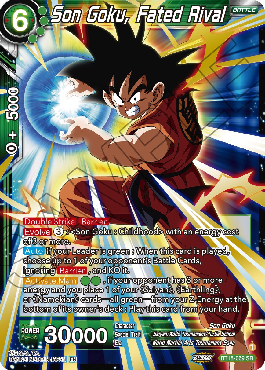 Son Goku, Fated Rival (BT18-069) [Dawn of the Z-Legends] | Event Horizon Hobbies CA