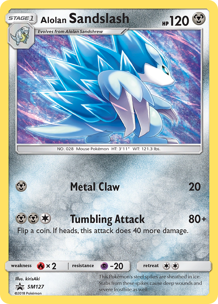 Alolan Sandslash (SM127) [Sun & Moon: Black Star Promos] | Event Horizon Hobbies CA