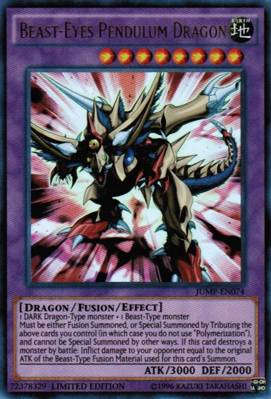 Beast-Eyes Pendulum Dragon [JUMP-EN074] Ultra Rare | Event Horizon Hobbies CA