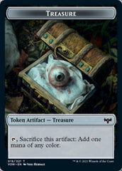 Insect // Treasure Double-sided Token [Innistrad: Crimson Vow Tokens] | Event Horizon Hobbies CA