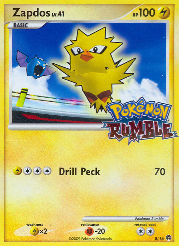 Zapdos (8/16) [Pokémon Rumble] | Event Horizon Hobbies CA