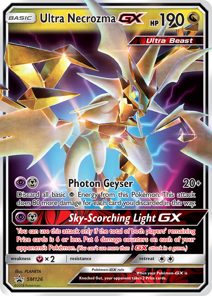 Ultra Necrozma GX (SM126) [Sun & Moon: Black Star Promos] | Event Horizon Hobbies CA