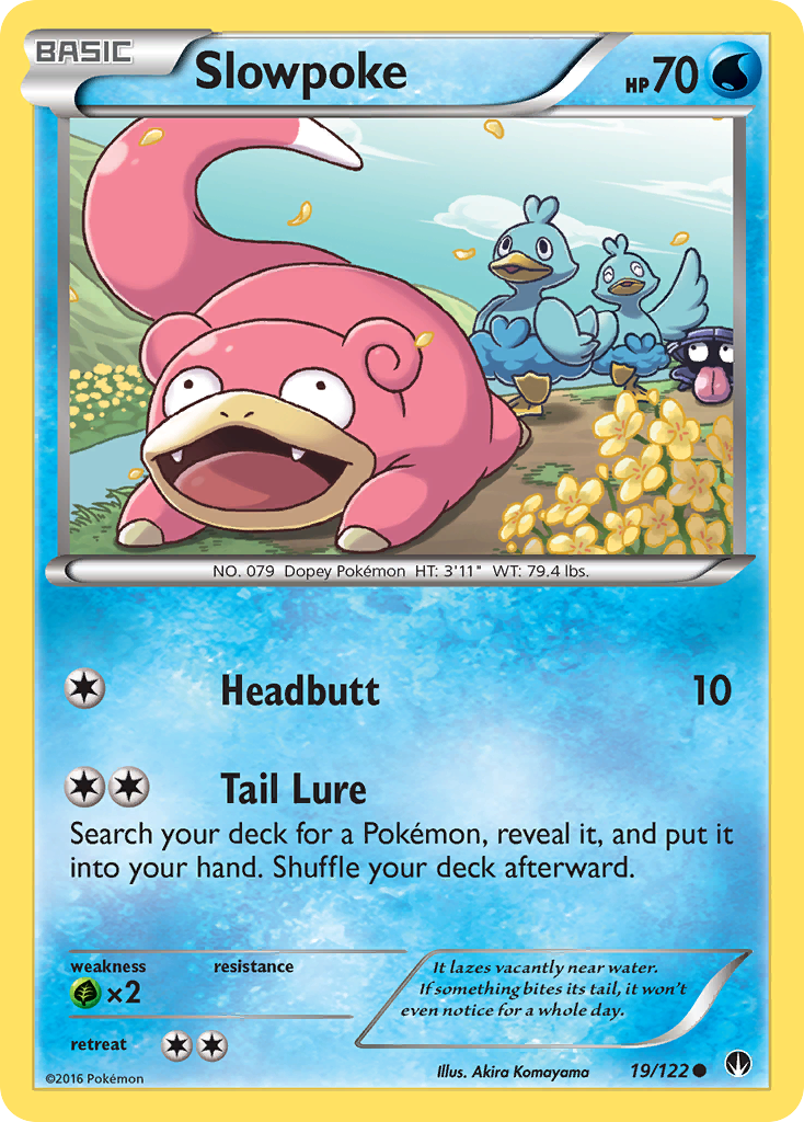 Slowpoke (19/122) [XY: BREAKpoint] | Event Horizon Hobbies CA