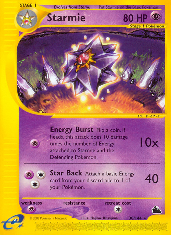 Starmie (30/144) [Skyridge] | Event Horizon Hobbies CA