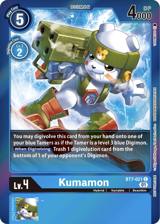 Kumamon [BT7-021] (Event Pack 3) [Next Adventure Promos] | Event Horizon Hobbies CA