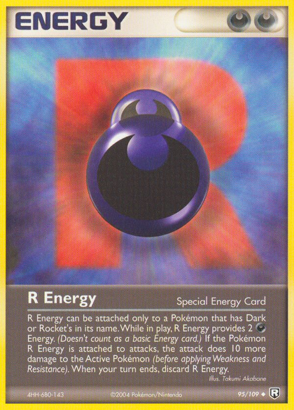 R Energy (95/109) [EX: Team Rocket Returns] | Event Horizon Hobbies CA