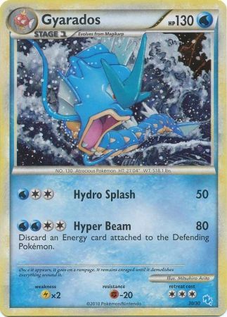 Gyarados (30/30) [HeartGold & SoulSilver: Trainer Kit - Gyarados] | Event Horizon Hobbies CA